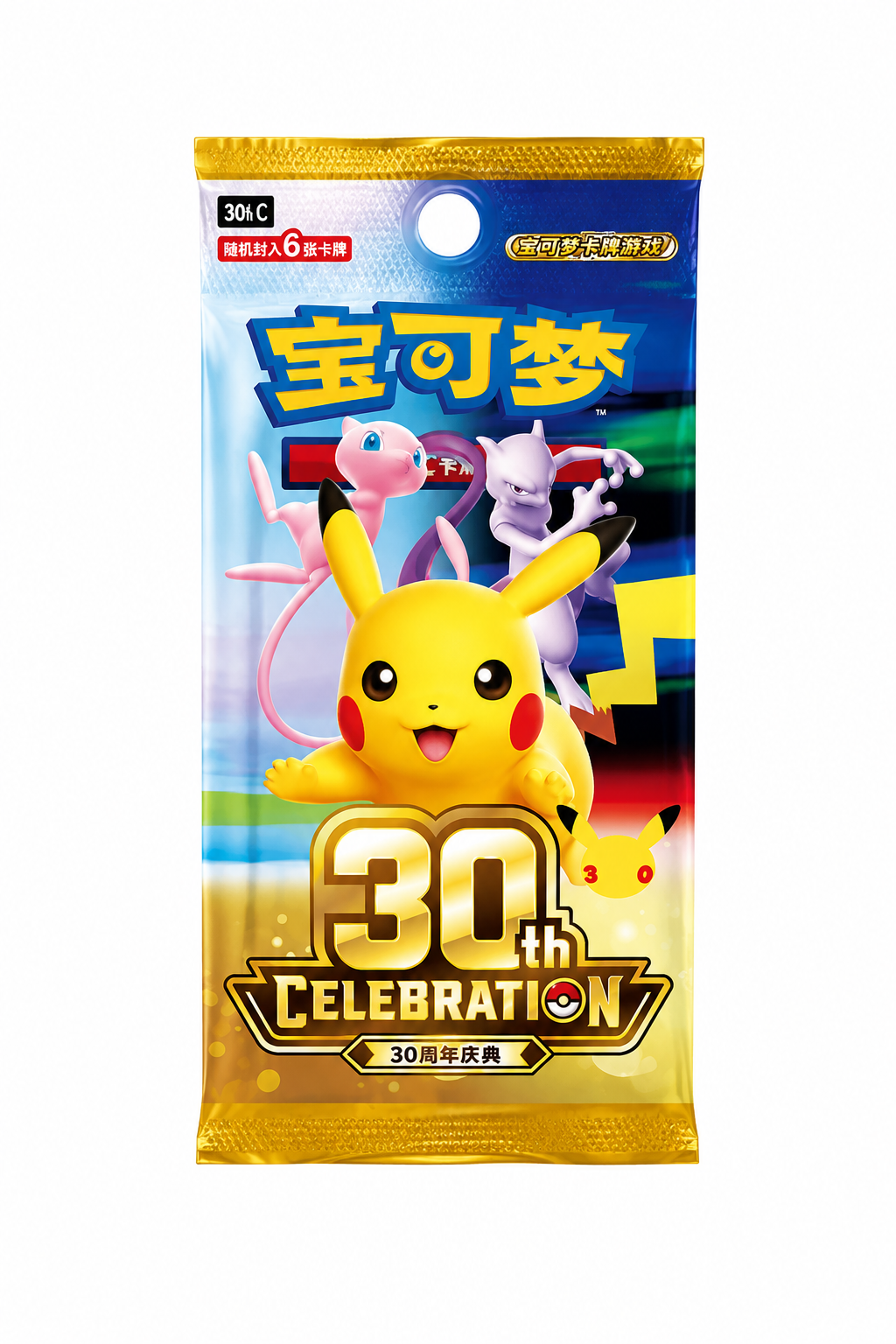 Pokémon Mega 30th Celebration – Sobres Japonés